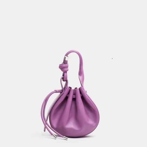 purple leather handbags on sale